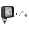 Lampa robocza szperacz halogen H3 zlacze AMP Wesem światło rozproszone