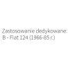 Reflektor lampa Fiat 124 R2 Wesem