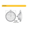 Reflektor lampa H4 Wesem Ursus wkład do metalowej obudowy