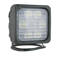 Lampa robocza halogen LED 2000lm rozproszone kat 66x22 uchwyt przewod