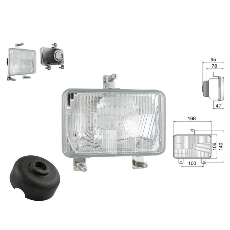 Reflektor lampa H4 Massey Ferguson Reflektor lampa H4 Massey Ferguson