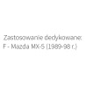 Reflektor lampa H4 Mazda MX-5 MX5 1989-1998 Wesem 14DNI