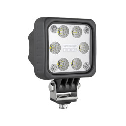 Lampa robocza halogen LED 2000lm rozproszone kat 50 zlacze AMP 14DNI