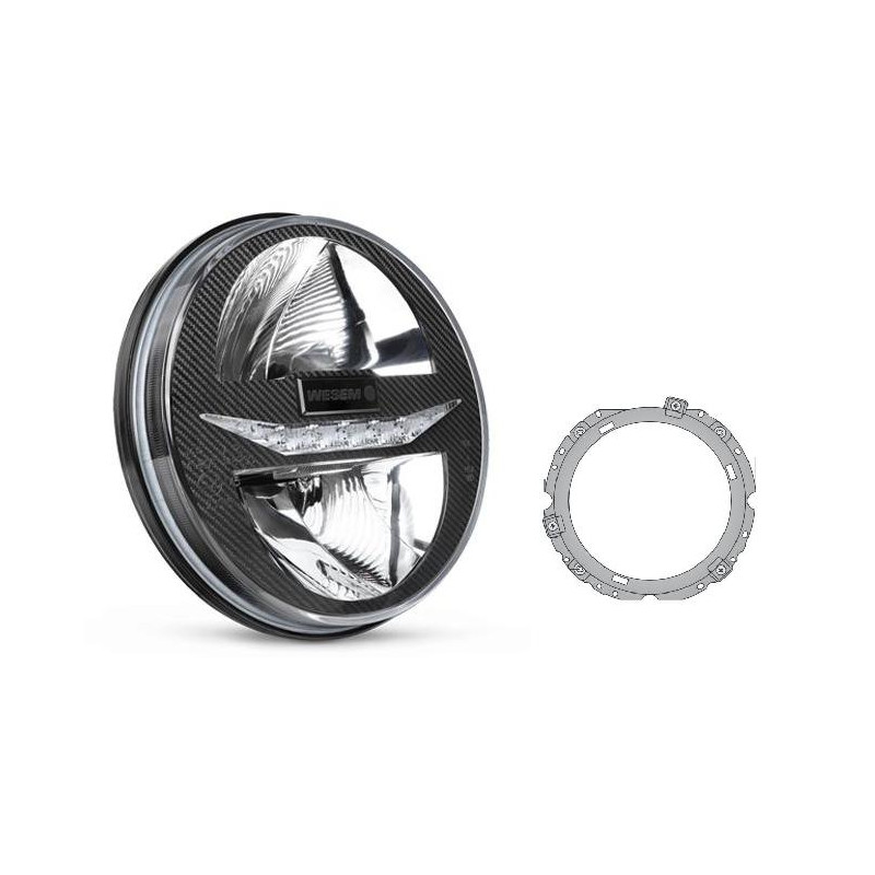 Reflektor lampa przód LED Mercedes G Klasa W460 W463 + adapter Reflektor lampa przód LED Mercedes G Klasa W460 W463 + adapter