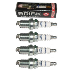 4x Świeca zapłonowa D17YC Brisk Skoda Favorit