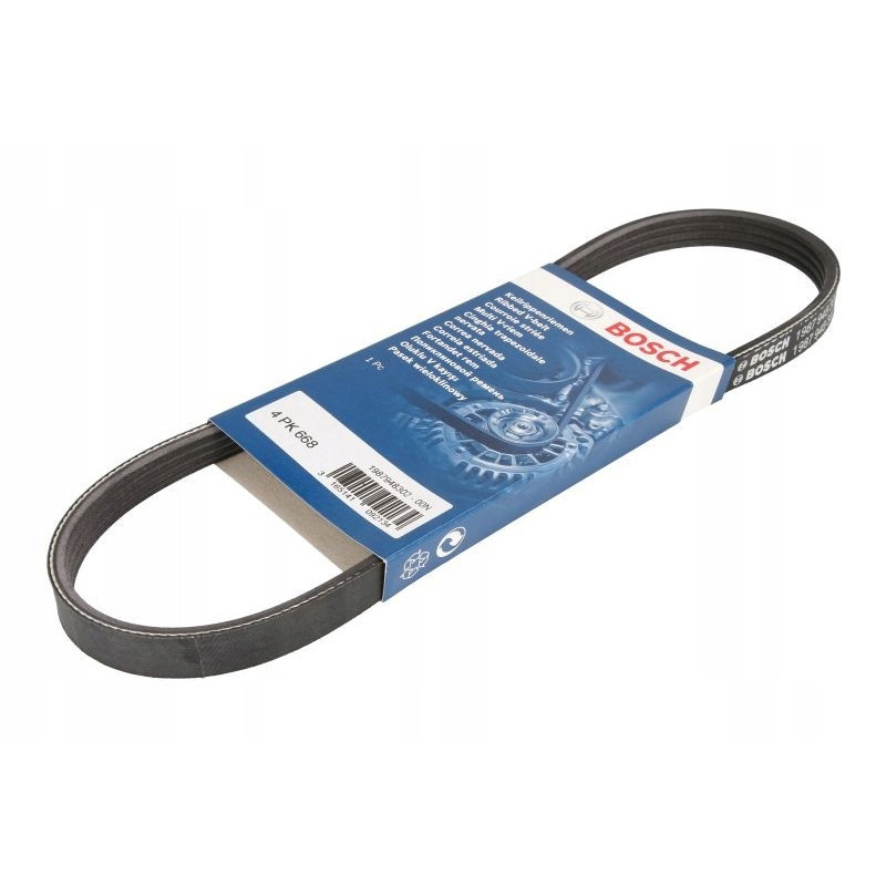 Pasek klinowy Fiat Seicento 1.1 1100 Fiat Panda II 1.1 1.2 4PK668 Pasek klinowy Fiat Seicento 1.1 1100 Fiat Panda II 1.1 1.2 4PK668