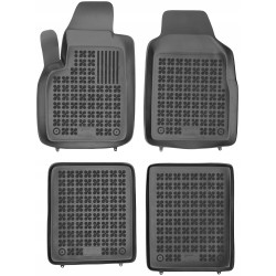 Dywaniki gumowe z burtą rant Fiat Panda II 2003-2012