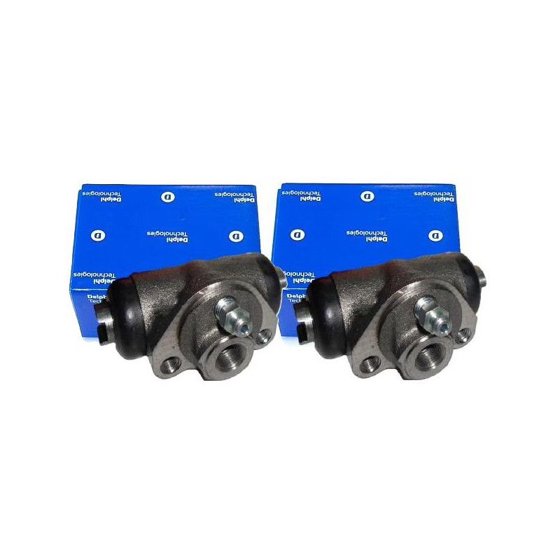 Cylinderek hamulcowy przód przednie Fiat 126p STD Standard Delphi 2 sztuki