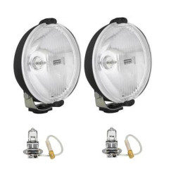 2x MOCNY halogen dalekosiężny reflektor WESEM + żarówki H3 12V
