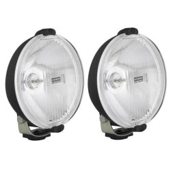 2x MOCNY halogen dalekosiężny reflektor WESEM + żarówki H3 12V