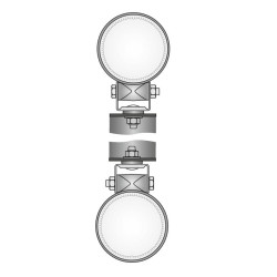 Lampa do jazdy dziennej fi 84 WESEM