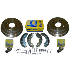 Bębny szczęki cylinderki hamulcowe Fiat Panda II (03-12) bez ABS