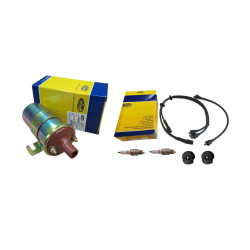 Cewka zapłonowa świece kable przewody Fiat 126p STD Standart Magneti Marelli Iskra