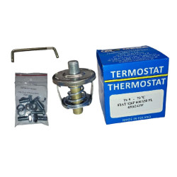 Zestaw termostat cięgno termostatu zestaw śrub osłony Fiat 126P