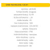 Halogen drogowy okrągły + osłona Fi 152 WESEM A.25380 HO3.17667