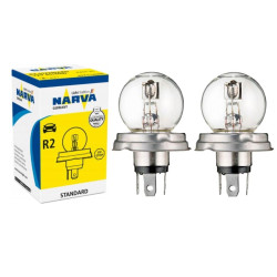 Żarówka R2 12V kulka reflektora lampy przód Fiat 126p FSO 125p Polonez