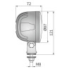 Lampa robocza z diodami LED i przewodem WESEM