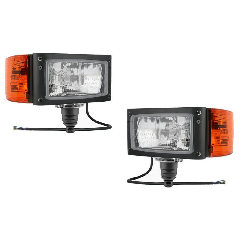 Reflektor przedni H4 uchwyt dolny lewy prawy WESEM 246x110x124mm Reflektor przedni H4 uchwyt dolny lewy prawy WESEM 246x110x124mm