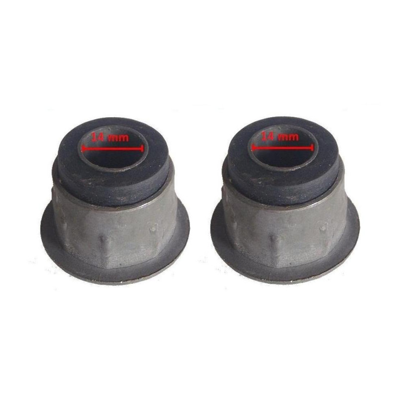 2x Tuleje wahacza przedniego przód Fiat 126p