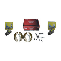 Szczęki cylinderki sprężynki hamulcowe Fiat Panda II 2003-2012 bez ABS HART