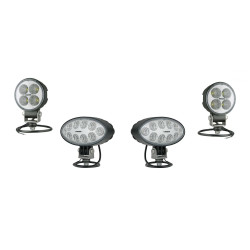 Lampa robocza LED 2x 4000lm + 2x 2000lm przód + boki SUPER MOC WYMIATA