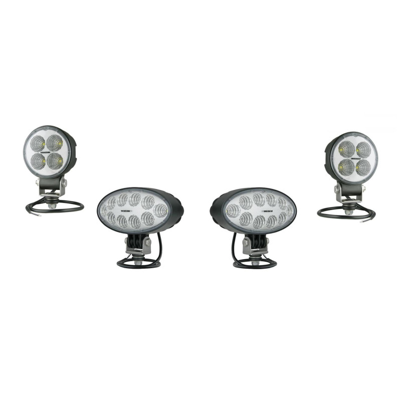 Lampa robocza LED 2x 4000lm + 2x 2000lm przód + boki SUPER MOC WYMIATA CRC5H.53301 CRV1B.52301