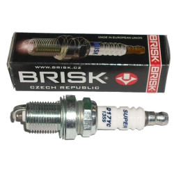 Kable + świece + kopułka + palec D17YC Brisk Skoda Favorit