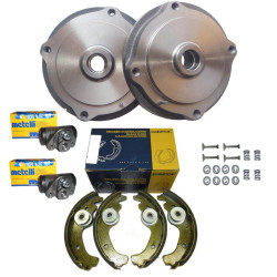 Bębny przód szczęki hamulcowe cylinderki Fiat 126p Standard STD 74-84