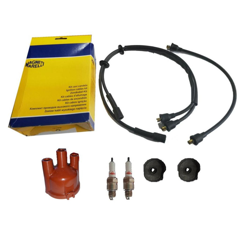 Przewody zapłonowe kable świece Fiat 126P STD Magneti Marelli Przewody zapłonowe kable świece Fiat 126P STD Magneti Marelli