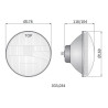 Reflektor lampa przód Fiat 600 Wesem 178x169 RE.12313