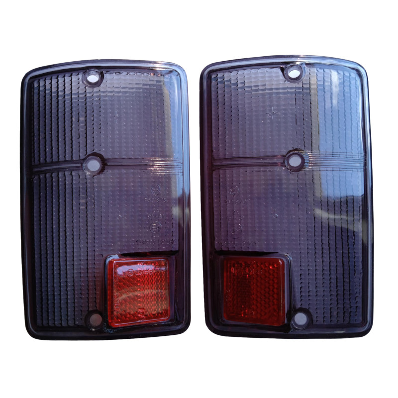 Klosz lampy tył prawy lewy Fiat 126p FL dymiony Klosz lampy tył prawy lewy Fiat 126p FL dymiony