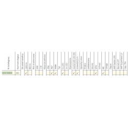 Lampa robocza halogen 1500LM funkcja światła  cofania przewod LED7.50925