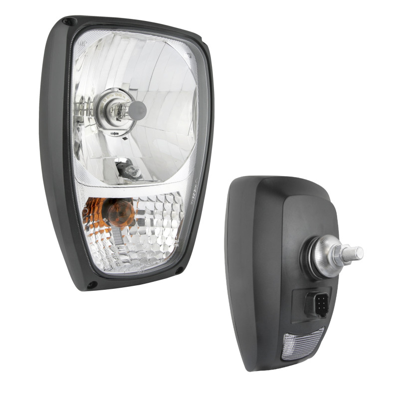 Reflektor lampa Wesem H4 wózek koparka ładowarka Agri JCB lewa - prawa RGV1.49020