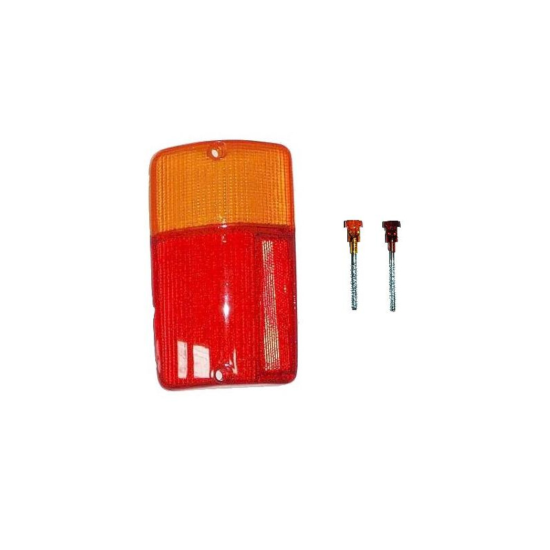 Klosz lampy tył lewy Fiat 126p Elegant śruby kpl