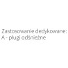 Reflektor przedni H4 uchwyt dolny prawy WESEM 246x110x124mm REPR1.24269