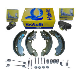 Szczęki hamulcowe sprężynki cylinderki Fiat Panda II 2003-2012 bez ABS