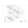 Osłona półosi + krzyżak Fiat Panda II (03-12) 1.1 1.2 Fiat 500 1.2 Stilo Strada