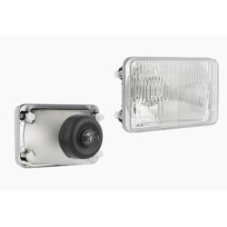 Reflektor lampa przód H4 168x106mm mijania drogowe RE.27081