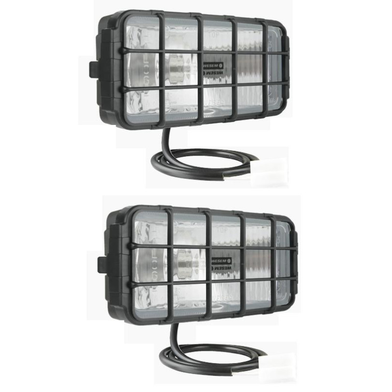 Halogen drogowy dalekosiężny kpl-2szt Wesem kratka 180x86mm HP2.14125 Halogen drogowy dalekosiężny kpl-2szt Wesem kratka 180x86mm HP2.14125