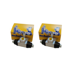 2x Cylinderek hamulcowy Skoda Fabia I II III 19,05mm ALU 2 sztuki