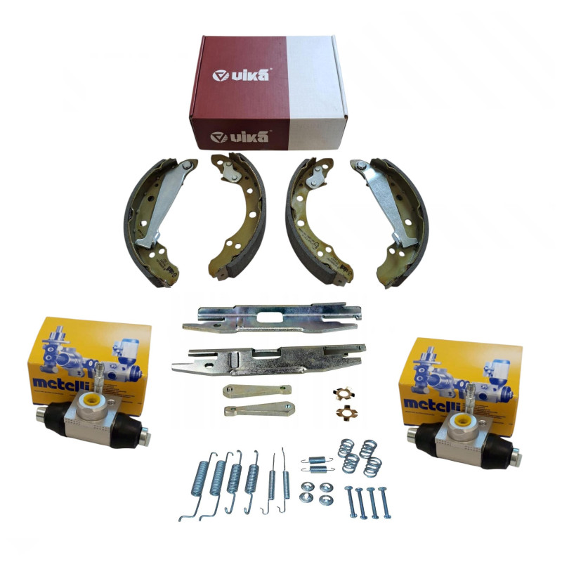 Szczęki sprężynki cylinderki hamulcowe Skoda Fabia VW Polo Seat Ibiza Szczęki sprężynki cylinderki hamulcowe Skoda Fabia VW Polo Seat Ibiza