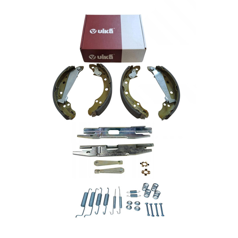 Szczęki sprężynki rozpieraki hamulcowe Skoda Fabia VW Polo Seat Ibiza Szczęki sprężynki rozpieraki hamulcowe Skoda Fabia VW Polo Seat Ibiza
