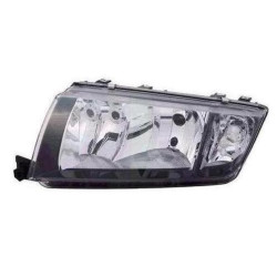 Reflektor lampa przód lewy Skoda Fabia 2000-2007 czarne