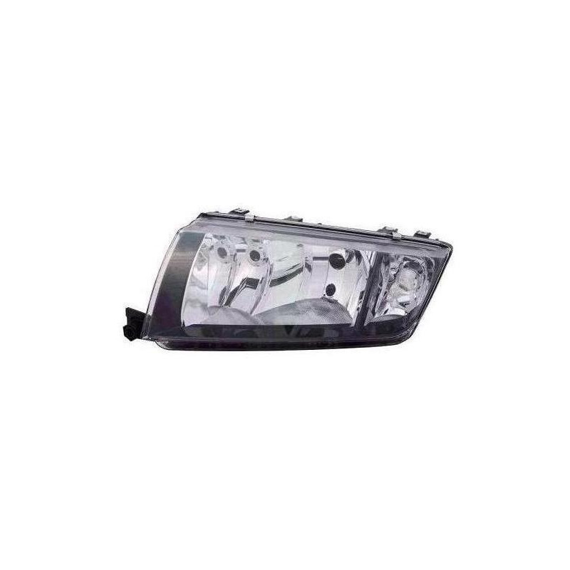 Reflektor lampa przód lewy Skoda Fabia 2000-2007 czarne Reflektor lampa przód lewy Skoda Fabia 2000-2007 czarne