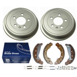 Bębny szczęki hamulcowe sprężynki Audi Seat Ibiza Skoda Fabia VW Polo