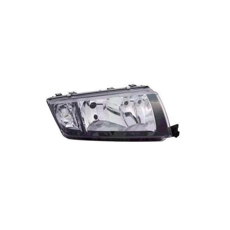 Reflektor lampa przód prawy Skoda Fabia 2000-2007 czarne Reflektor lampa przód prawy Skoda Fabia 2000-2007 czarne