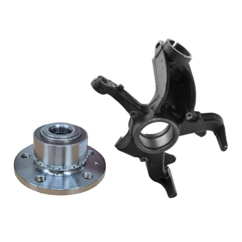 Zwrotnica prawa + piasta Audi A1 A2 Skoda Fabia Roomster Ibiza Cordoba Zwrotnica prawa + piasta Audi A1 A2 Skoda Fabia Roomster Ibiza Cordoba