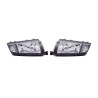 Reflektory lampy przód Skoda Fabia 2000-2007 lewa + prawa czarne