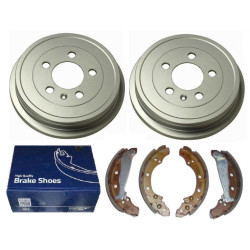Bębny szczęki hamulcowe Audi Seat Ibiza Cordoba Skoda Fabia VW Fox Polo