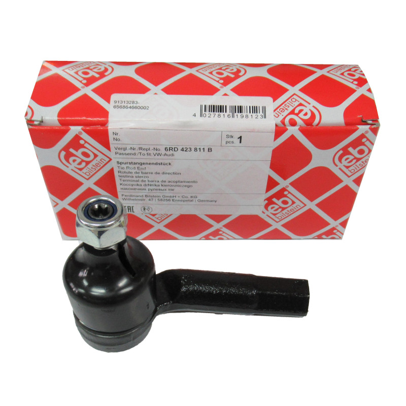 Końcówka drążka lewa Skoda Fabia VW Polo Seat Ibiza IV FEBI